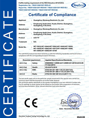 CE certificate